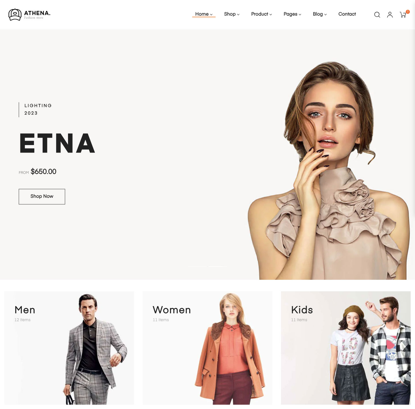 Athena Fashion - Multipurpose Sections Shopify Theme 2.0