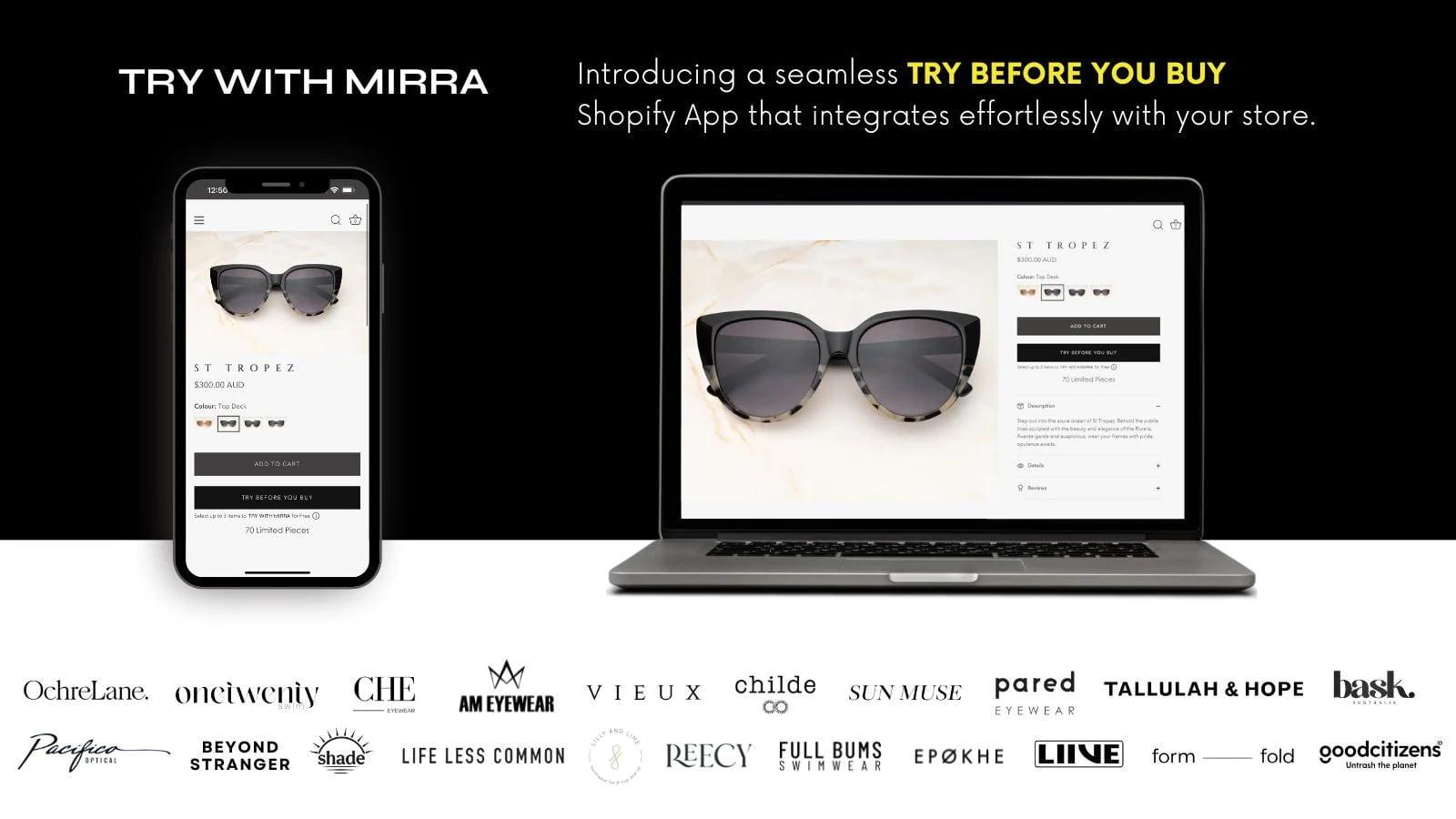 Try Before You Buy with Mirra App