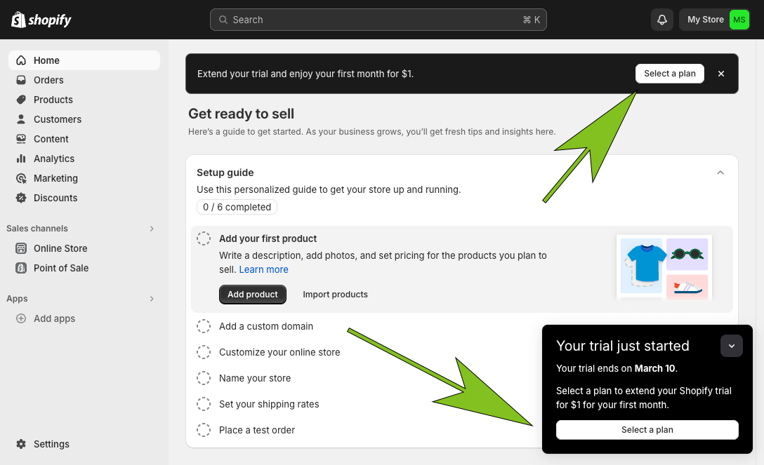 How To Get Shopify 1 Dollar for First Month?