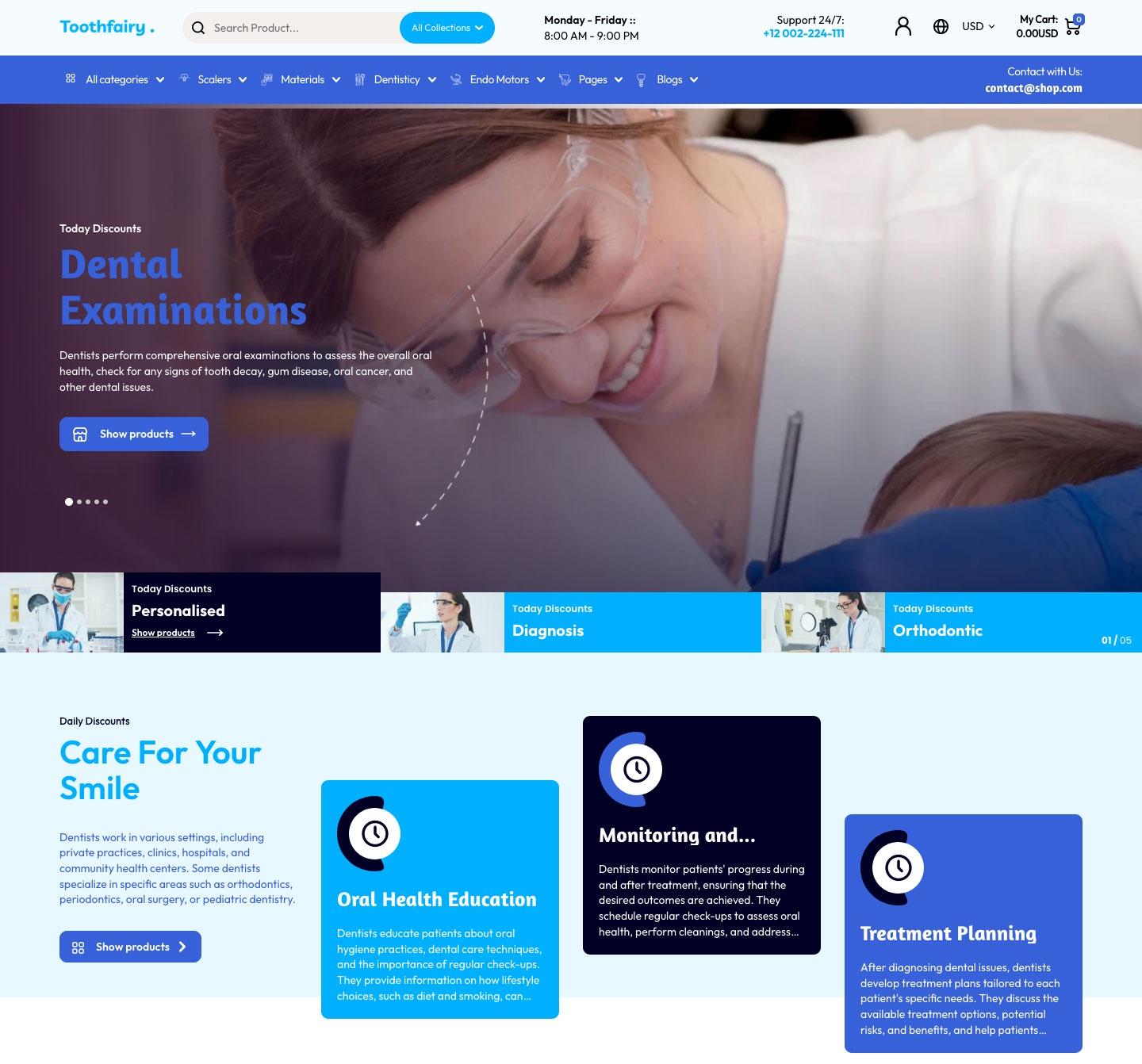 Tooth Fairy - Shopify 2.0 Dental Care Essentials Theme