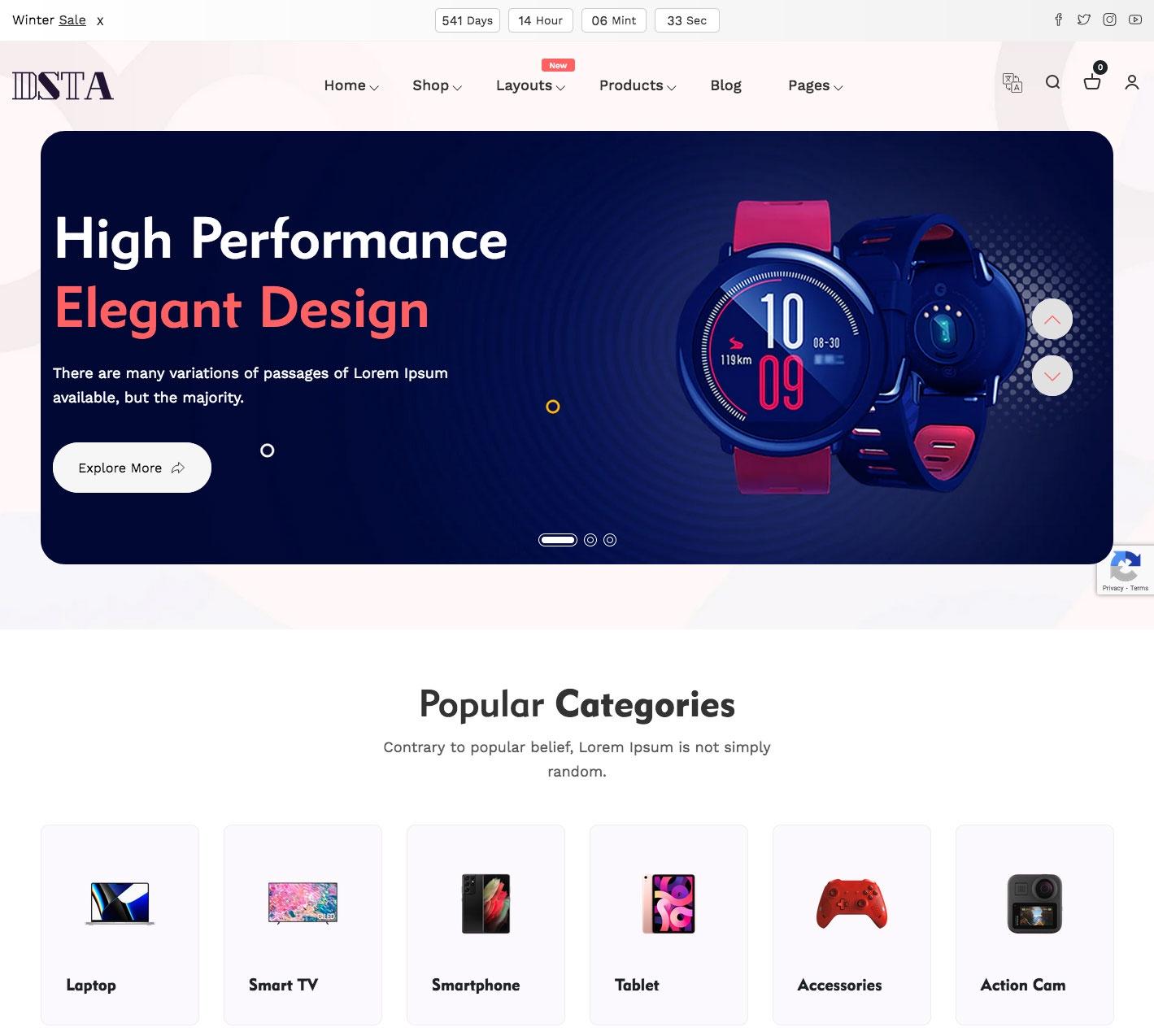 Dsta - Minimal Electronics Store Shopify Theme OS 2.0