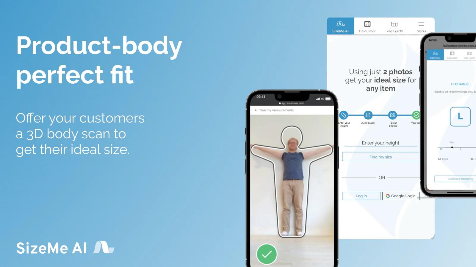 SizeMe AI ‑ Size & fit advisor app