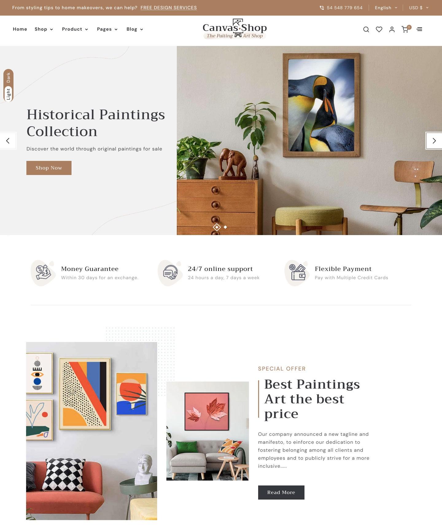 CanvasArt - Crafted Shopify For Painting, Art, Crafts, Home Decor & Furniture